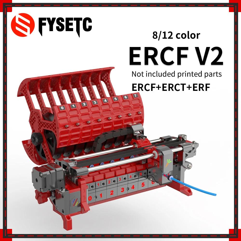 FYSETC VORON ERCF V2 ŰƮ, Ŭ  2.4 Ʈ̴Ʈ 3D Ϳ ٻ μ ŰƮ, ERCT ERF 8/12 